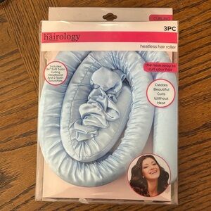 Hairology Heatless Hair Roller Set - Light Blue